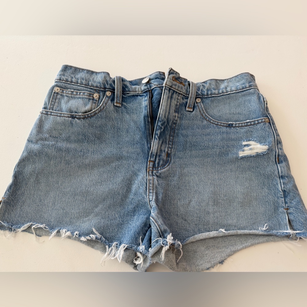 Madewell Light Blue Denim Shorts
